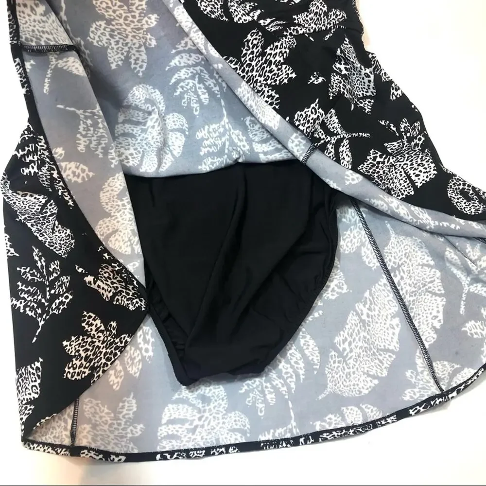 Swim Solution underwired tankini swim top 16W